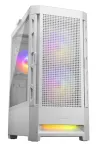 COUGAR PC-behuizing DUOFACE Pro Wit Mid Tower Airflow Frontpaneel TG Linkerpaneel 2 x ARGB 140mm & 1x 120mm ventilatoren