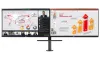 LG näyttö IPS 27QP88DP 27" 2560x1440 350cd m2 1000:1 5ms 75Hz DP HDMI USB USB-C DP päivänkakkara ketju musta
