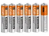 Colorway rechargeable battery AAA 400mAh micro USB 1.5V 6 pcs in a package