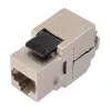 Solarix Keystone 10G CAT6A STP RJ45 černý samořezný SXKJ-10G-STP-BK-SA