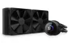 NZXT water cooler Kraken 240 2x120mm fan 4-pin PWM LCD display