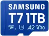 SAMSUNG T7 microSDXC 1TB CL10 UHS-I U3 A2 V30