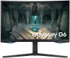 Samsung Odyssey G65B 27" curved 2560x1440 VA 1ms 350 cd m2 DP HDMI USB LAN WiFi BT VESA PIVOT black