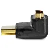NEDIS HDMI adapter HDMI konektor - HDMI vtičnica kotna 270° črna thumbnail (2 of 5)