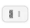 COLORWAY 1x USB og 1x USB-C netoplader 20W 100V-240V Hvid thumbnail (4 of 4)