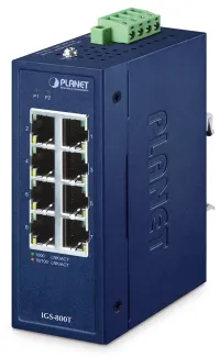 Planet IGS-800T Comutator industrial compact 8x1Gb RJ45 -40 +75°C IP30 EFT+ESD 9-48VDC fără ventilator Planet IGS-800T Comutator industrial compact 8x1Gb RJ45 -40 +75°C IP30 EFT+ESD 9-48VDC fără ventilator (1 of 2)