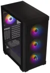 BitFenix ​​behuizing Graph ATX 4x120 mm ventilator F-RGB 2xUSB 3.0 USB 2.0 zwart thumbnail (2 of 9)