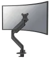 Neomounts DS70PLUS-450BL1 Zakrzywiony uchwyt ekspozycyjny na stół Zacisk 17-49" + przepustka. VESA 100X100 nośność 18kg tłok gazowy 1 dis