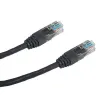 DATACOM Patch cable UTP CAT5E 1m preto
