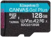 KINGSTON Canvas Go Plus 128 GB microSDXC UHS-I V30 U3 CL10 ilma adapterita