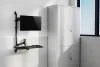 Neomounts WL90-325BL1 sienas stiprinājuma darbstacija sēž-stāv monitora tastatūra un pele thumbnail (8 of 8)