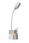 Lámpara de escritorio LED IMMAX FRESHMAN con retroiluminación RGB 10W 350lm 5V 2A portalápices blanco thumbnail (2 of 3)