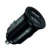 Swissten cl adapter 2x usb 48a metal sort