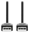Cábla NEDIS USB 2.0 fireann USB-A fireann USB-A mórchóir dubh 5m