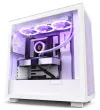 NZXT case H7 Flow edition ATX 2x 120 mm fan USB-C 2x USB glass side mesh panel white