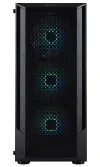 BitFenix ​​​​etui C50 Negro ATX 4x 120 mm FRGB blæser 2xUSB 2.0 USB 3.0 hærdet glas sort thumbnail (2 of 7)