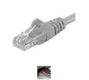 PremiumCord Cavo patch UTP RJ45-RJ45 livello 5e 0.1m grigio