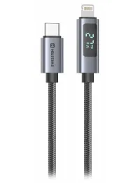 Swissten LCD Kabel USB-C Lightning 1,5m Swissten LCD Kabel USB-C Lightning 1,5m (1 of 2)