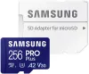 Samsung micro SDXC 256GB PRO Plus SD adapter