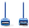 NEDIS extension cable USB 3.0 plug USB-A - socket USB-A blue 2m