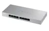 Switch inteligente Gigabit Web de mesa Zyxel GS1200-8HP de 8 portas, 4x PoE 802.3at, econômico, 60 W, sem ventoinha