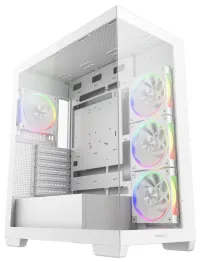 DEEPCOOL CG580 4F V2 ATX -kotelo, 4x120mm ARGB-tuulettimet, 2xUSB 3.0, panoraama, karkaistu lasi, valkoinen DEEPCOOL CG580 4F V2 ATX -kotelo, 4x120mm ARGB-tuulettimet, 2xUSB 3.0, panoraama, karkaistu lasi, valkoinen (1 of 9)