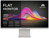 Scáileán LED MISURA 27" VIVA P26M2741QKAS01 IPS 2560x1440 (QHD) 1ms 350 cd m2 1500:1 HDMI DP USB-C gealaí airgid Scáileán LED MISURA 27" VIVA P26M2741QKAS01 IPS 2560x1440 (QHD) 1ms 350 cd m2 1500:1 HDMI DP USB-C gealaí airgid (1 of 7)