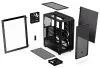 Endorfy Arx 500 Core ATX korpus 2 x 140mm ventilaatoriga (kuni 7 ventilaatorit) 2xUSB-A USB-C karastatud klaasist võrgust paneel must thumbnail (18 of 20)