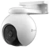 Câmera IP EZVIZ H8 Pro 2K PTZ Wi-Fi 3Mpix proteção Lente IP65 4mm H.265 Iluminação IR até 30m branco