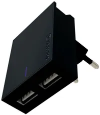 Adattatore di alimentazione Swissten Smart IC 2X USB 3A nero Adattatore di alimentazione Swissten Smart IC 2X USB 3A nero (1 of 2)