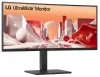 LG monitor 34BA85QE IPS 34" QHD curved 3440x1440 21:9 300 cd m2 5ms HDMI DP USB-C 60Hz HDR10 OnScreen Control thumbnail (2 of 8)