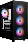Case BitFenix ​​Scheda grafica ATX 4x120 mms Ventola FRGB 2x USB 3.0 USB 2.0 Vetro temperato nero thumbnail (1 of 7)