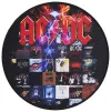 AC/DC herní podložka pod myš 30 cm