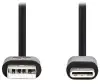 NEDIS-kaapeli USB 2.0 -liitin USB-A-liitin USB-C 5 W 480 Mbps nikkelöity musta irtotavarana 2 m NEDIS-kaapeli USB 2.0 -liitin USB-A-liitin USB-C 5 W 480 Mbps nikkelöity musta irtotavarana 2 m