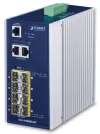 Pláinéad IGS-10080MFT lasc L3 tionsclaíoch 2x1Gb 6x1Gb SFP 2x2.5Gb SFP 12-48VDC -40~75°C IP30