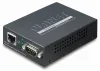 Tiontaire pláinéad RS-232 422 485 go IP 1x COM 100Mb -10~+60°C SNMP+Telnet