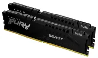KINGSTON FURY Beast Black 32GB DDR5 6000MT с CL40 DIMM Kit 2x 16GB KINGSTON FURY Beast Black 32GB DDR5 6000MT с CL40 DIMM Kit 2x 16GB (1 of 2)