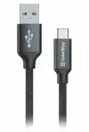 Кабель для передачи данных Colorway USB Type-C 1 м 2.1A черный Кабель для передачи данных Colorway USB Type-C 1 м 2.1A черный