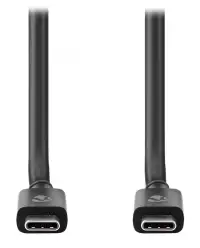 NEDIS Kabel USB 4.0 Gen 3x2 Stecker USB-C Stecker USB-C 240 W 8K@60Hz 40 Gbps vernickelt Black Box 1m NEDIS Kabel USB 4.0 Gen 3x2 Stecker USB-C Stecker USB-C 240 W 8K@60Hz 40 Gbps vernickelt Black Box 1m (1 of 2)