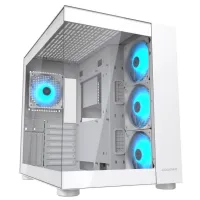 Case per PC COUGAR FV150 RGB bianco, mid tower, dual-chamber ATX, vetro, 4 ventole ARGB da 120 mm Case per PC COUGAR FV150 RGB bianco, mid tower, dual-chamber ATX, vetro, 4 ventole ARGB da 120 mm (1 of 23)