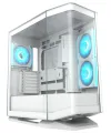 COUGAR PC cabinet FV270 White Mid tower tempered curved glass perimeter quick detachable air filters up to 9 fans