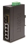 Planet ISW-511T rūpnieciskais slēdzis 4x 10 100M + 1x 100 MM SC -40~+75°C 48VDC DIN