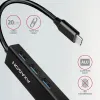 Hub AXAGON USB-C HMC-GL3A USB 3.2 Gen1 3x USB-A GLAN corps métallique 0,2 m thumbnail (5 of 5)