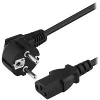 Cable de red PremiumCord 230V para ordenador, 0,5 m (1 of 3)