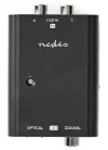 Convertitore stereo-digitale NEDIS 1 via 2x presa RCA (stereo) presa RCA + presa Toslink nero