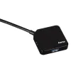 HAMA USB HUB 4 puertos USB 3.0 negro thumbnail (1 of 1)