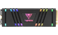 PATRIOT Viper VPR400 RGB 512GB SSD intern M.2 PCIe Gen4 x4 NVMe PATRIOT Viper VPR400 RGB 512GB SSD intern M.2 PCIe Gen4 x4 NVMe (1 of 4)