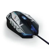 URage Morph gaming mouse - SciFi, wired, optical, backlit, 2400dpi, 6 buttons, USB, black-gray URage Morph gaming mouse - SciFi, wired, optical, backlit, 2400dpi, 6 buttons, USB, black-gray (1 of 3)
