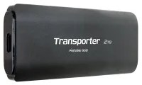 PATRIOT TRANSPORTER 2TB bærbar SSD USB 3.2 Gen2 USB-C eksternt aluminiumshus (1 of 3)