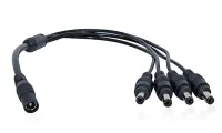 Divisor de cable de alimentación XtendLan de 1 a 4 conectores, cable de 21 mm de diámetro, 15 mm de largo, 0,3 mm de diámetro. Divisor de cable de alimentación XtendLan de 1 a 4 conectores, cable de 21 mm de diámetro, 15 mm de largo, 0,3 mm de diámetro. (1 of 1)